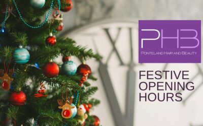 Ponteland Hair and Beauty Salon’s Festive Opening Hours